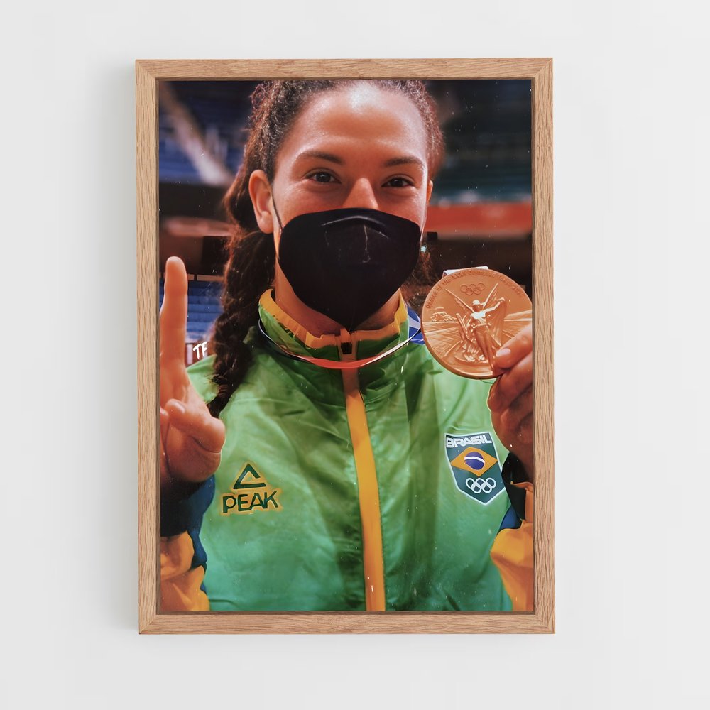 Poster Champione de l'Année – affiche Judo (vue 4)
